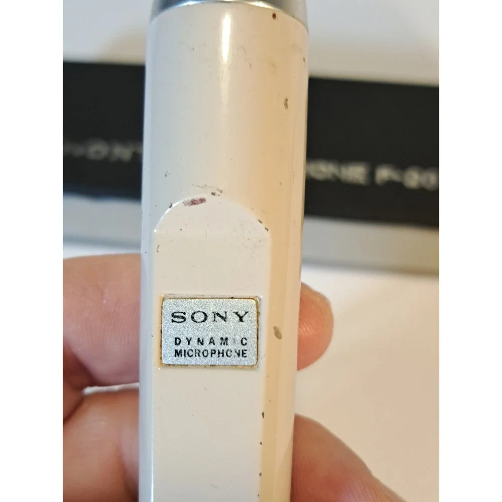 Sony F-96 Dynamic Microphone VTG‎ Low Imp Made in Japan with Original Case